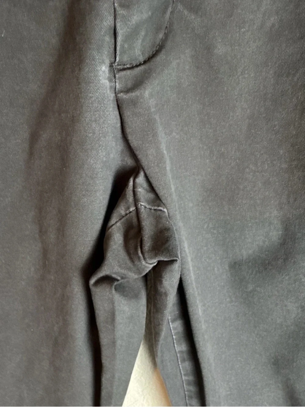 Banana Republic Men's Lived In Chino Slim Fit Dark Gray 32W 30L